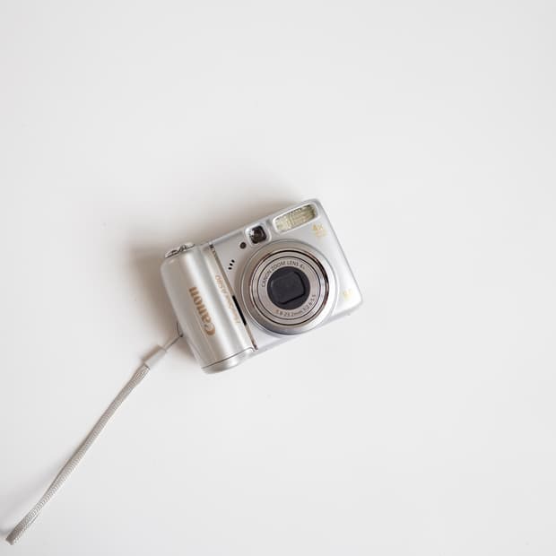Canon PowerShot A580 / 빈티지 디지털 카메라