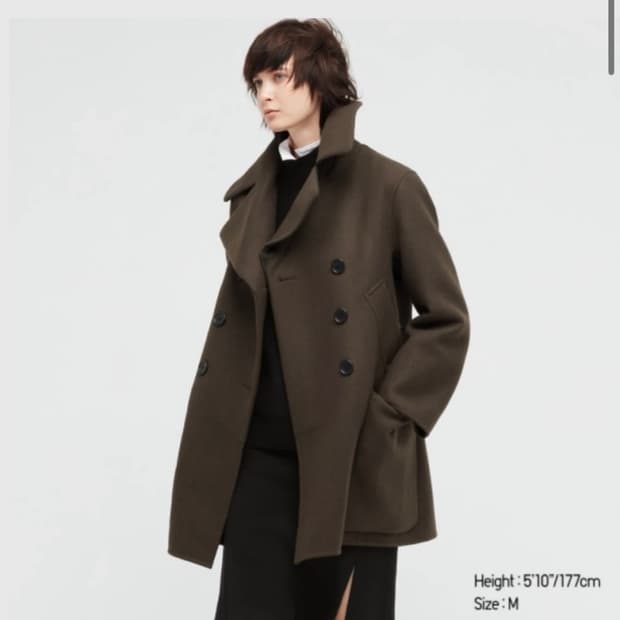 유니클로 +J 질샌더 피코트