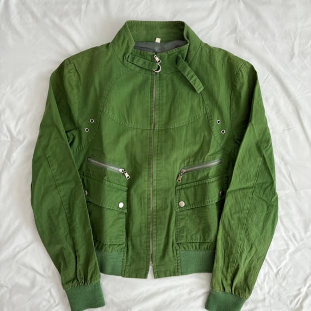 SALE) vintage green jacket