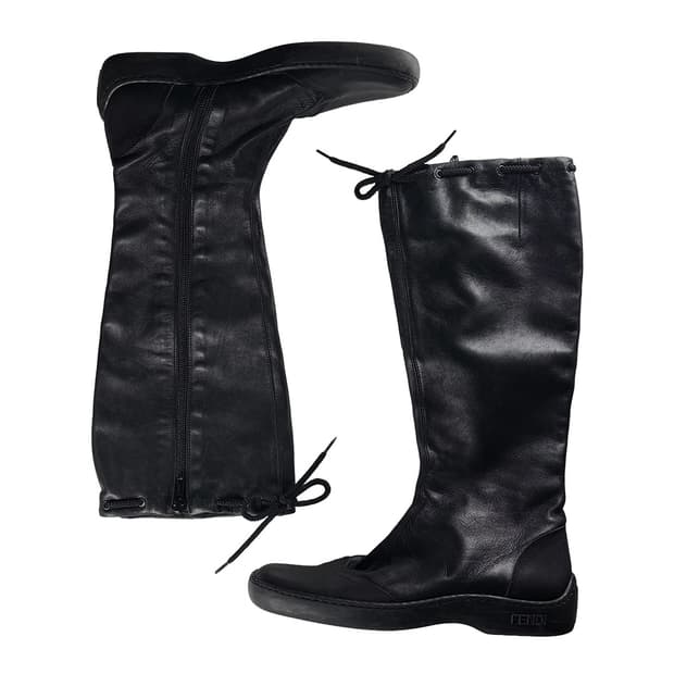 FENDI 펜디 양가죽 롱 부츠 35.5