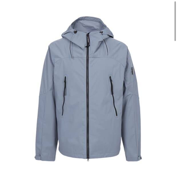 C.P. 컴퍼니 후드 윈드브레이커 자켓 블루그레이 - 25SS