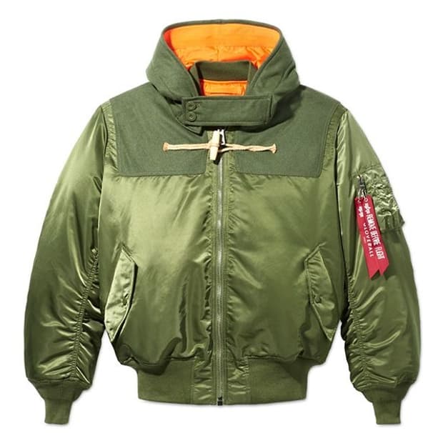 알파X글로버올 ma-1 항공자켓 L사이즈 팝니다.