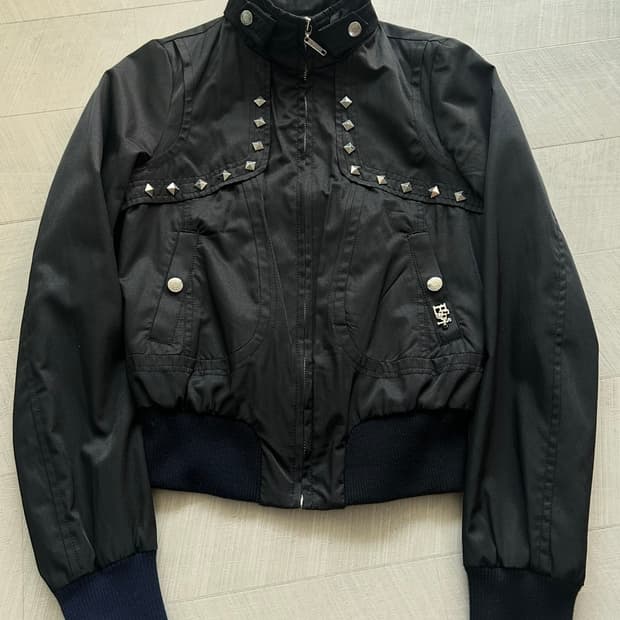 Y2k  스터트 디테일 블루종