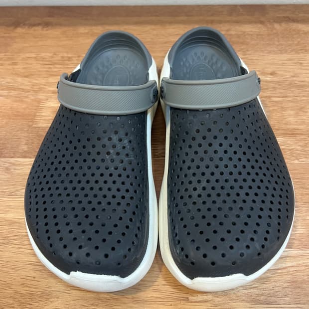 크록스라이트라이드CROCS블랙샌들슬리퍼