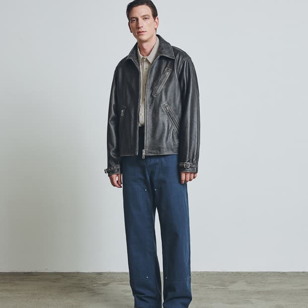 유니폼브릿지 라이더자켓 소가죽