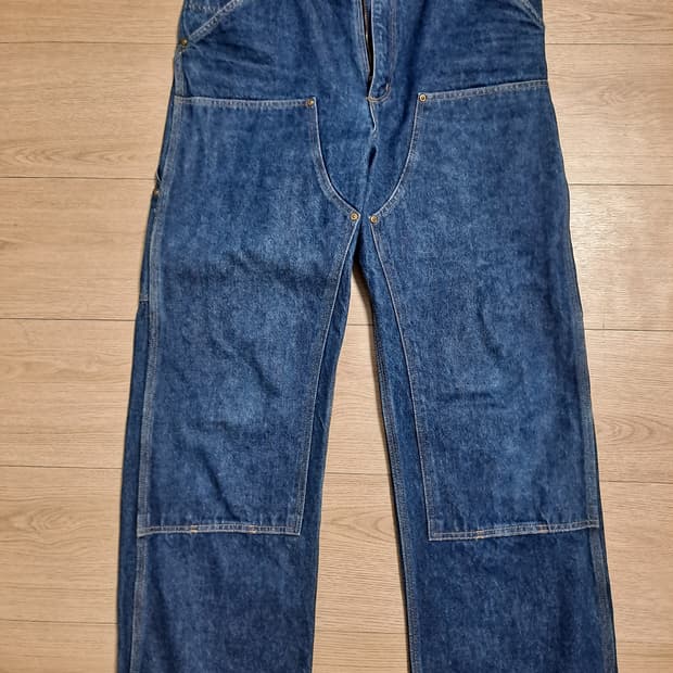 칼하트 더블니 데님팬츠