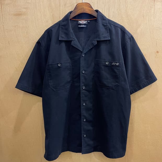 할리데이비슨 자수 워크셔츠