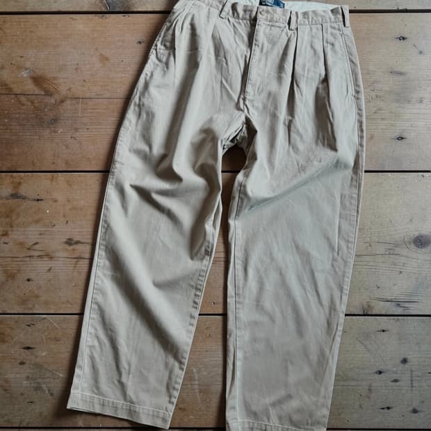 폴로 랄프로렌 앤드류 투턱 치노 팬츠