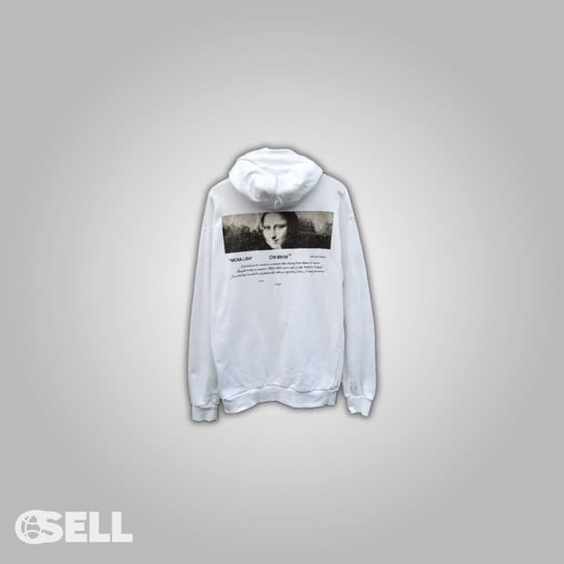 오프화이트 모나리자 후드