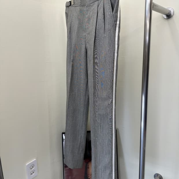 Silk slacks