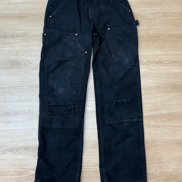 USA 칼하트 B01 블랙 썩블니 33x34