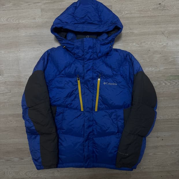 컬럼비아 옴니윈드 구스다운 패딩 점퍼