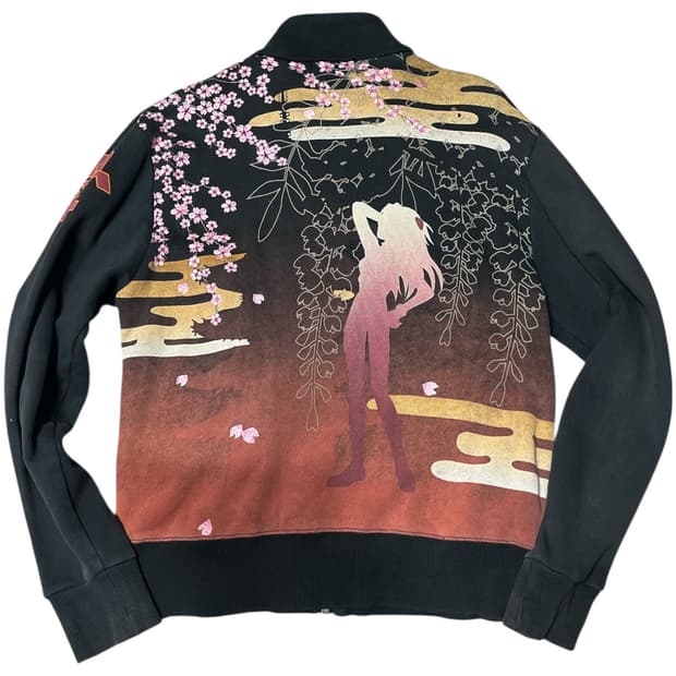 Nishiki 니시키 x 에반게리온 아스카 콜라보 오리엔탈 집업