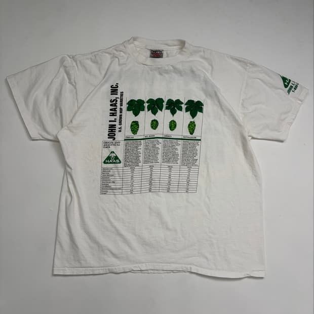 90s Hop Company Promo Tee (white)