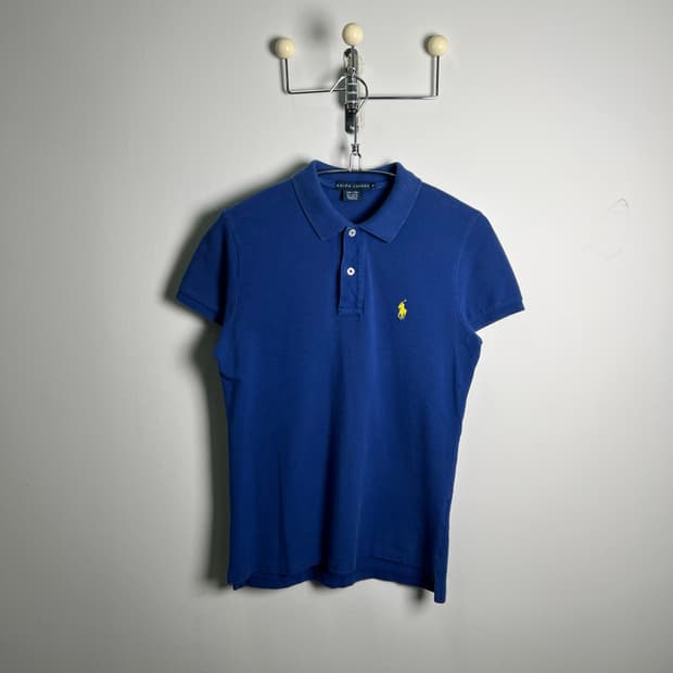 POLO 폴로 랄프로렌 블루 반팔 폴로 셔츠 M