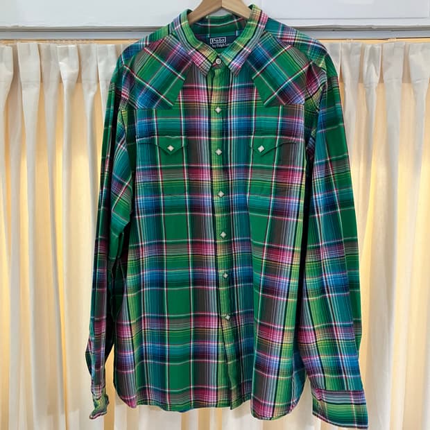 폴로 웨스턴 셔츠 