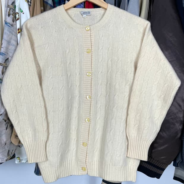 Herno 에르노 Italy 꽈배기 가디건