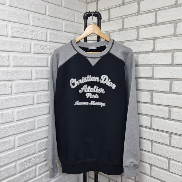 [xxl/22ss/정품] 디올옴므 아뜰리에 기모 맨투맨