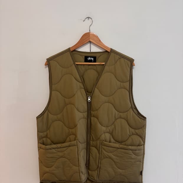 Stuusy quilting vest