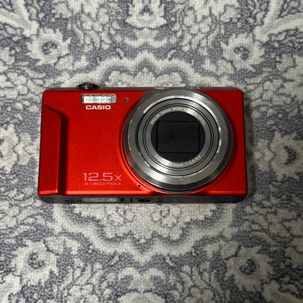 카시오 엑슬림 EX-ZS160 빈티지 디지털 카메라