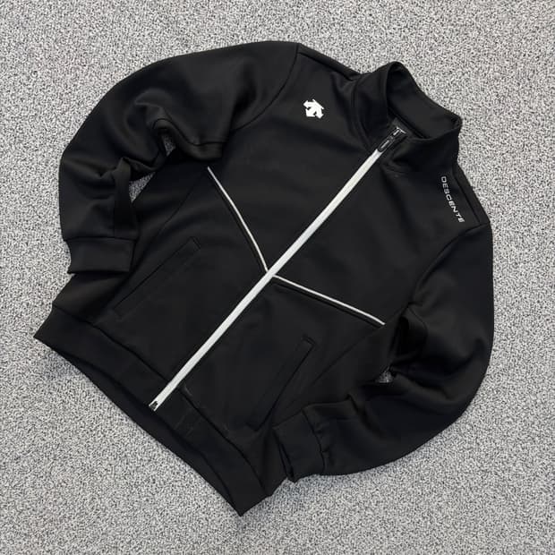 130 데상트 키즈 집업 져지 자켓 0423J