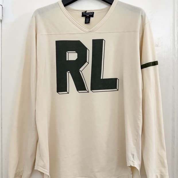 Polo Jeans RL Logo Football Long Sleeve