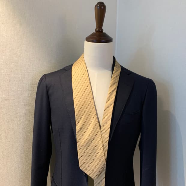 셀린느(CELINE) 빈티지 명품넥타이 결혼식룩 코디 A+등급 8.4cm