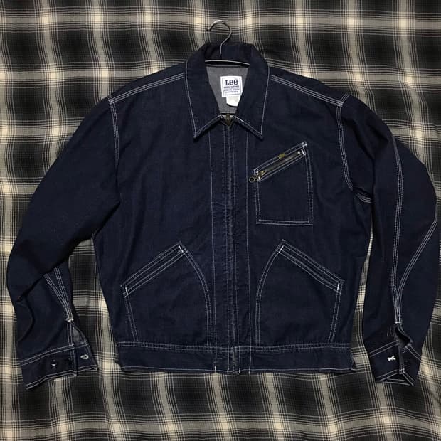 80-90s Made Usa lee denim work jk 극미중고
