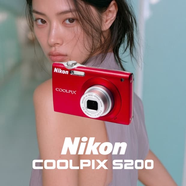 니콘 쿨픽스 S200 NIKON COOLPIX S200 빈티지 디카