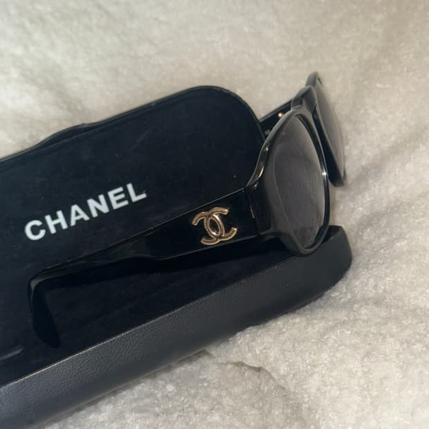 샤넬 선글라스 블랙