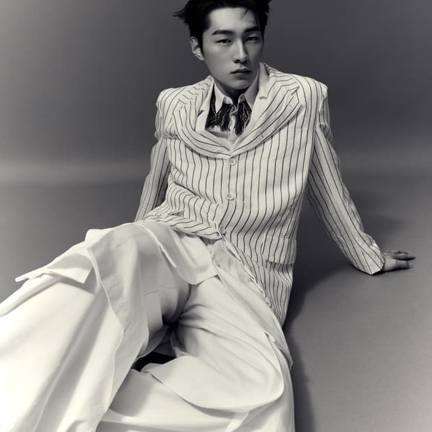 꼼데가르송 셔츠 라인 넥 프린지 셔츠 M 