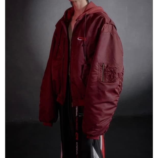 [1] csc 레이싱 봄버 버건디