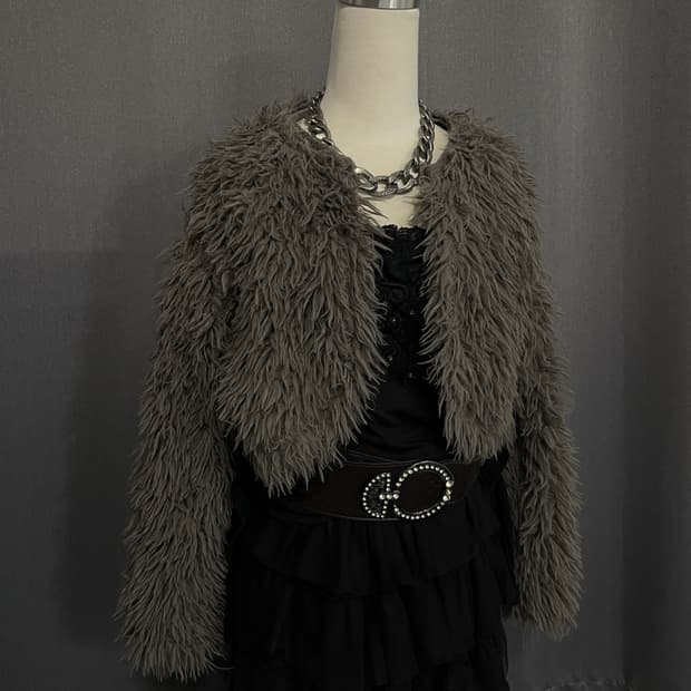 코디세트(퍼자켓+레이스캉캉치마 외 3개)