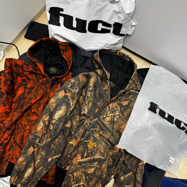FUCT 퍽트 카모 워크자켓 XXL