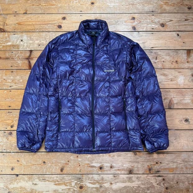 10s 몽벨 라이트 다운 재킷 퍼플