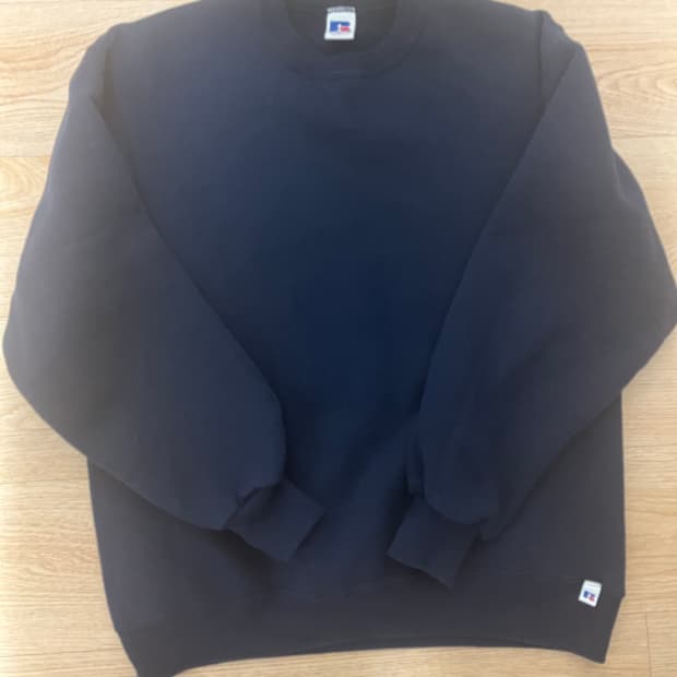 90s러셀 스웻셔츠 네이비 팜니다