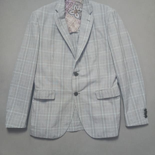 [50] 에트로 밀라노 체크 블레이저 캐쥬얼 자켓 ETRO