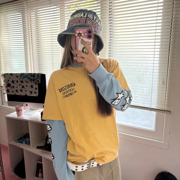 벤슨 옐로우티셔츠