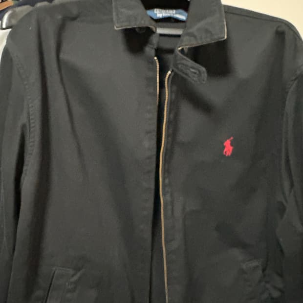 폴로 자켓 블랙