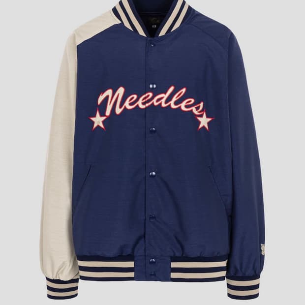 니들스 Stadium Jacket - Poly Shantung (m)