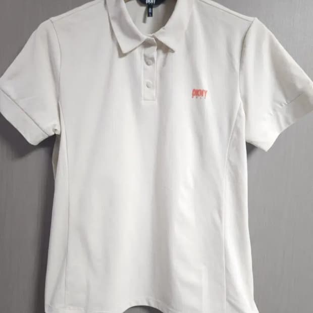 DKNY 반팔 카라티, L