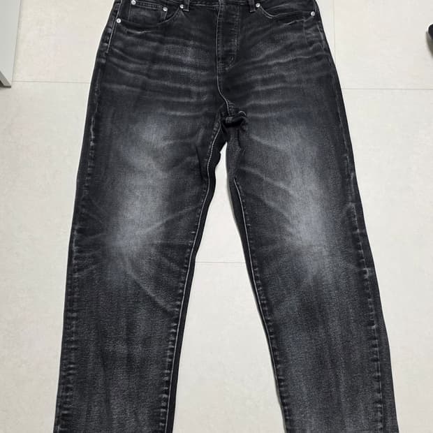 스투시 데님 빅 올 진 빈티지 블랙 빈티지 워시 (32)