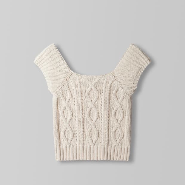 Bloom Knit Top - Ivory