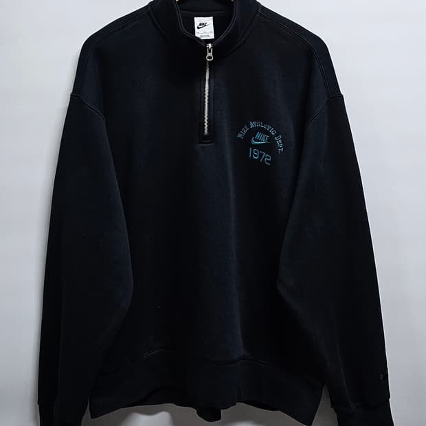 나이키 Athletic Dept 기모 하프집업 2XL