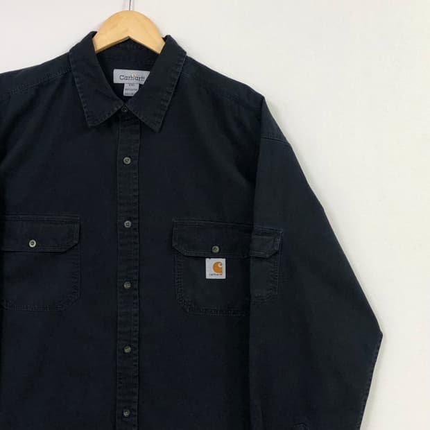 Xxl 칼하트 블랙 워크 셔츠