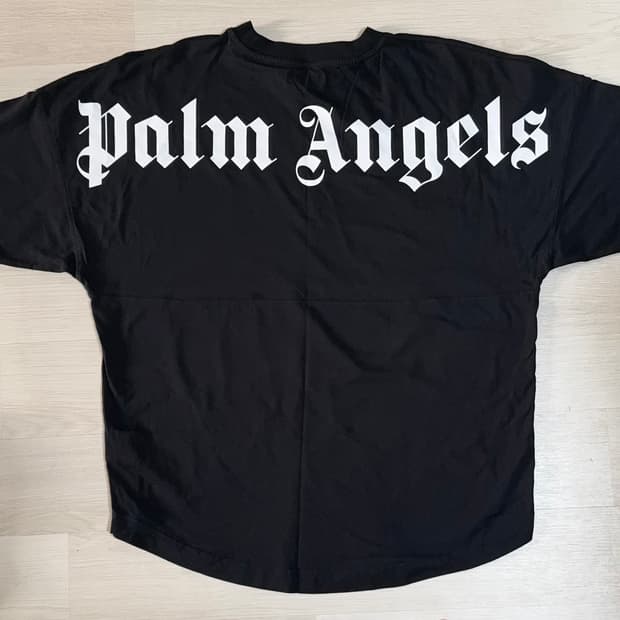 팜엔젤스 빅로고 반팔티 오버핏