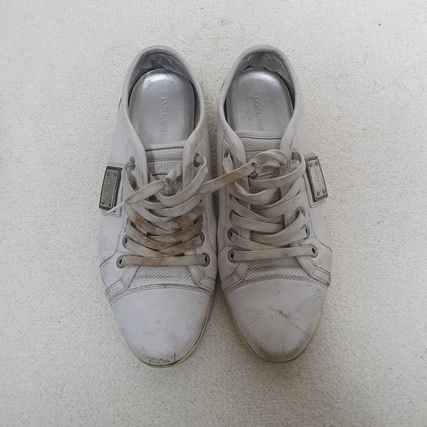 돌체앤가바나 화이트 스니커즈)7