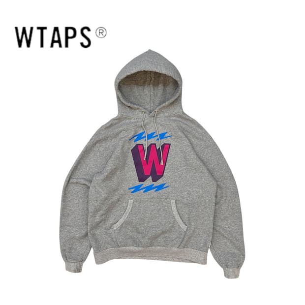 더블탭스 빅로고 후드티