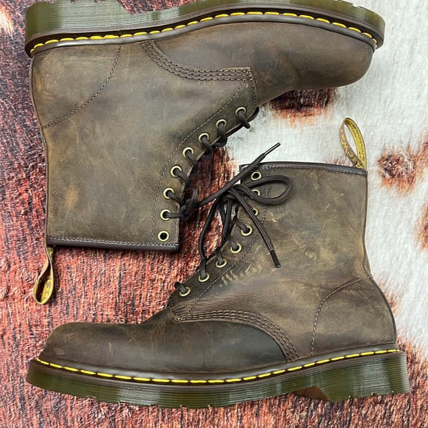 [280] 닥터마틴 1460 크레이지호스 8홀 워커 브라운