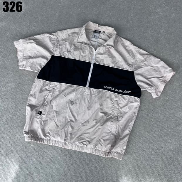 뉴발란스 반팔 아노락 